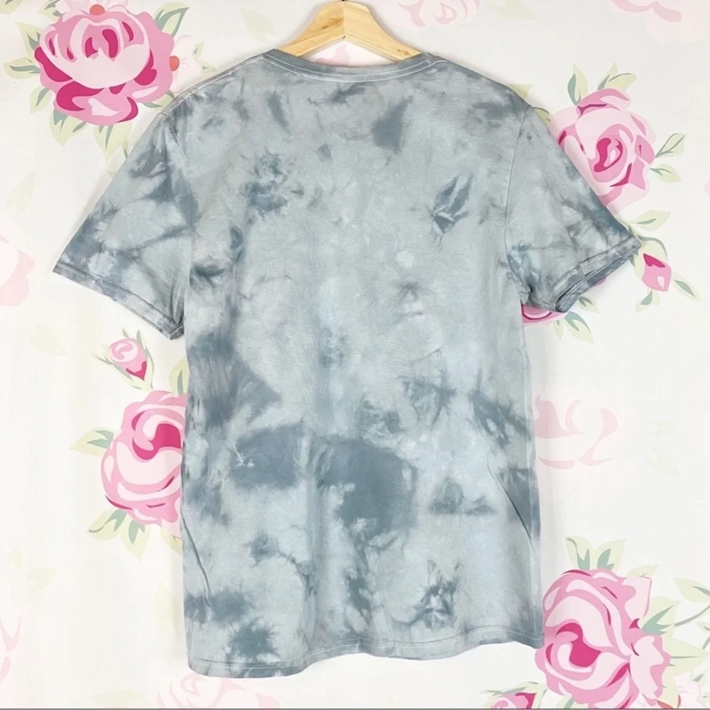 NEW AC/DC We Salute You Crew Neck Graphic Tie Dye Band Tee Shirt XL - Picture 2 of 2